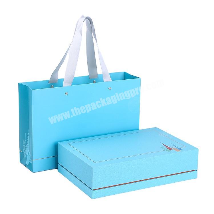 Custom Printed Logo White Brown Craft Gift Kraft Shopping Paper Bag With Handles