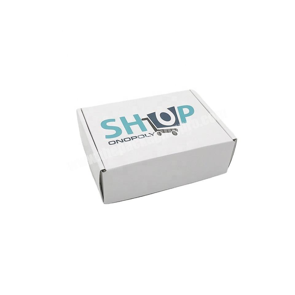 Custom Small White Corrugated Mailing Shipping Boxes Amazon Branded Express Box