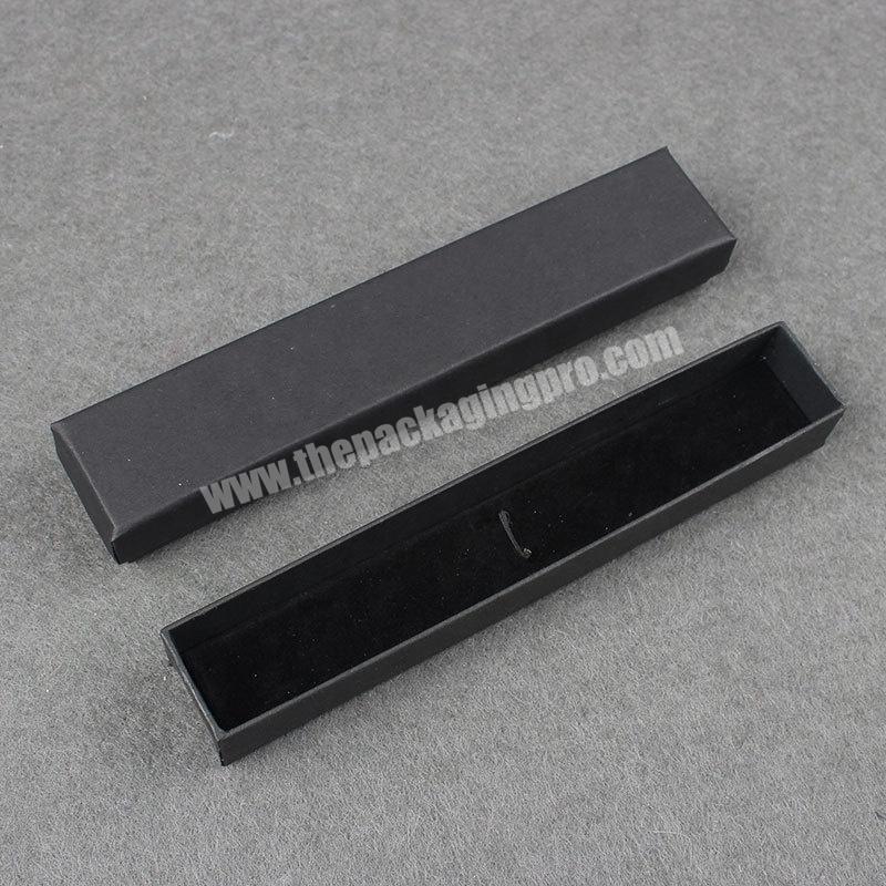 Custom black paper box business advertising gift empty pen fountain pen gift case box