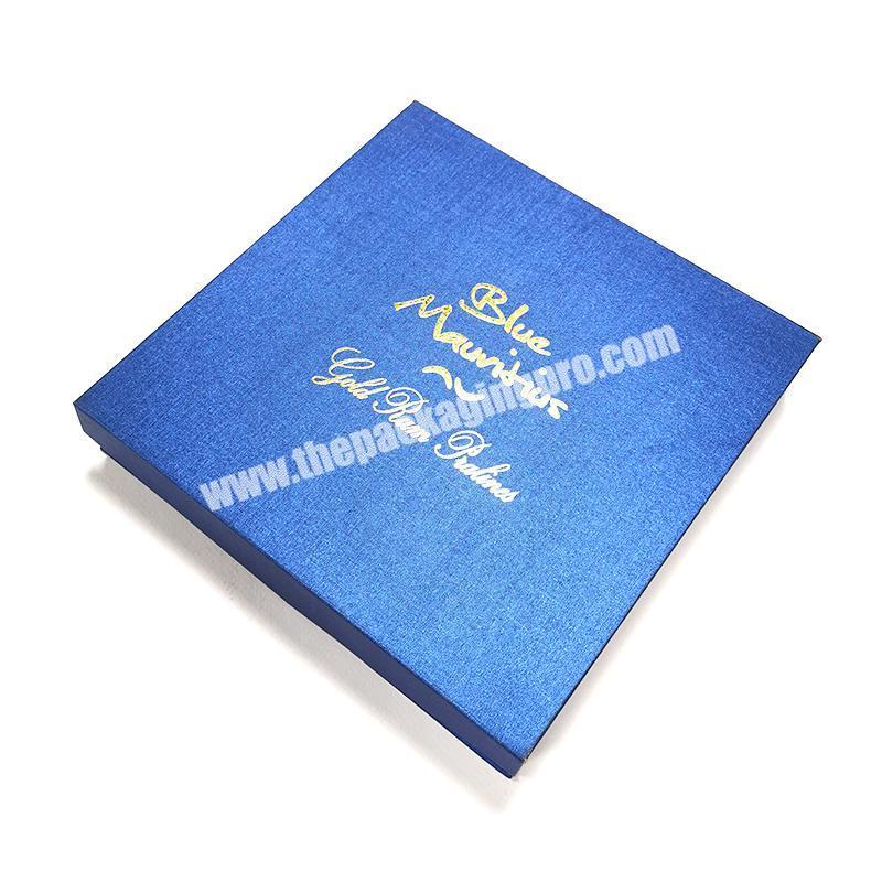 Hot sales luxury linen cover paper gift box packaging high quality paper box with magnetic lid