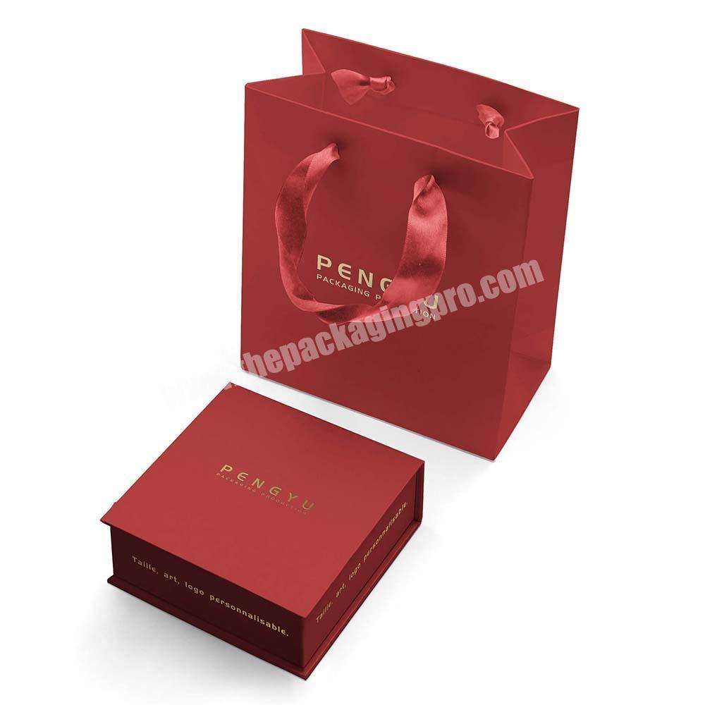 Custom logo printed earring boxes and gift packaging music jewelry display box