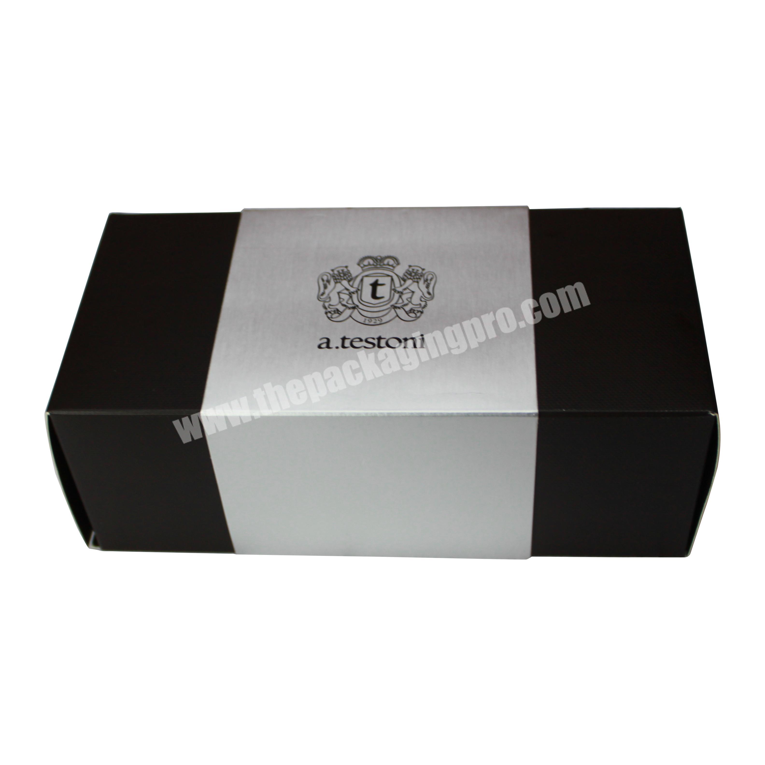 Custom printed cosmetic mask socks white cardboard packaging box