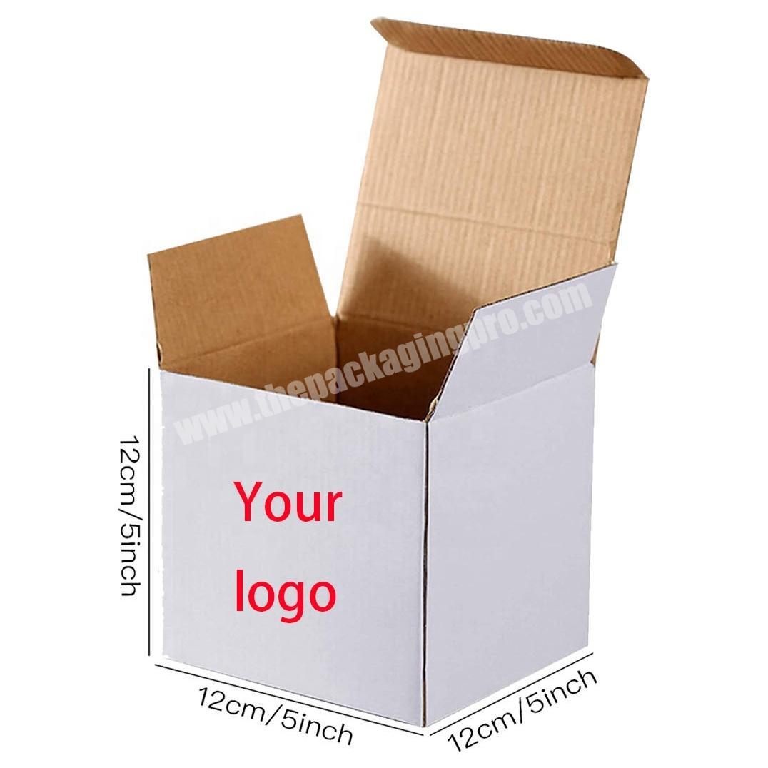Custom printing square packaging small cardboard white box plain matchboxes packaging box