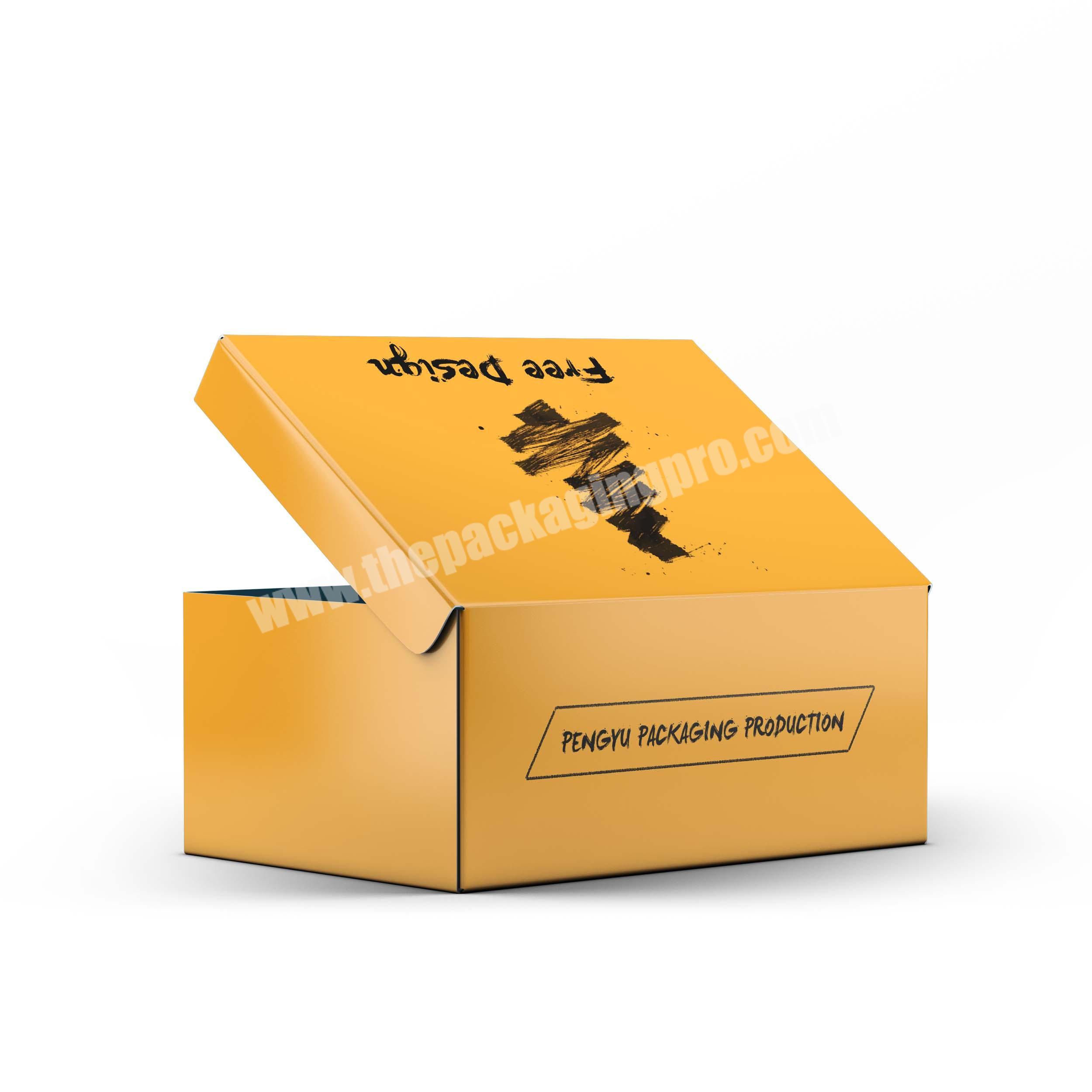 Custom shoe box folding mailing packaging corrugated printing paper high-heeled shoes box