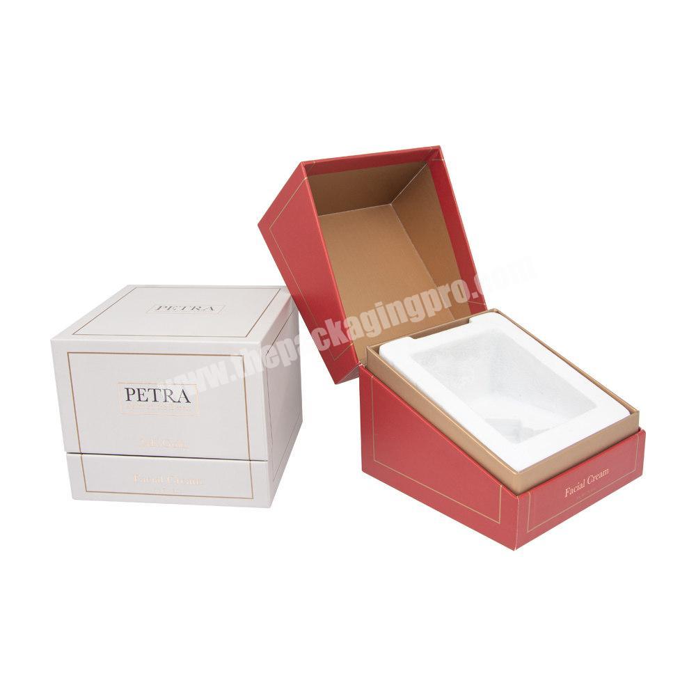 Customized Logo Printed Cardboard Kraft Paper Folding Foldable Gift Boxes Packaging Custom Paper box