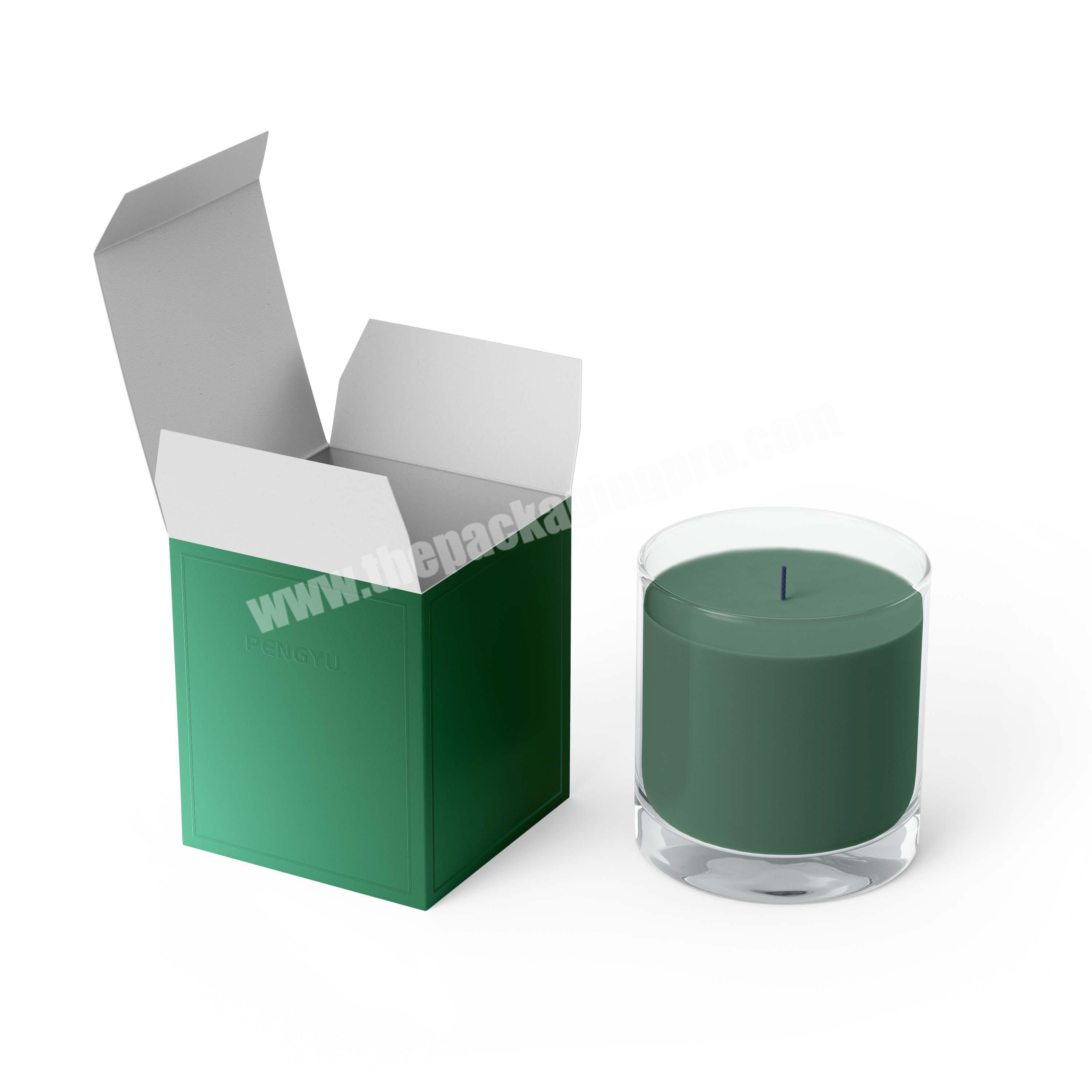 Customized Luxury Candle Box Custom Packaging Candle Package Paper Box Candle Jar Boxes