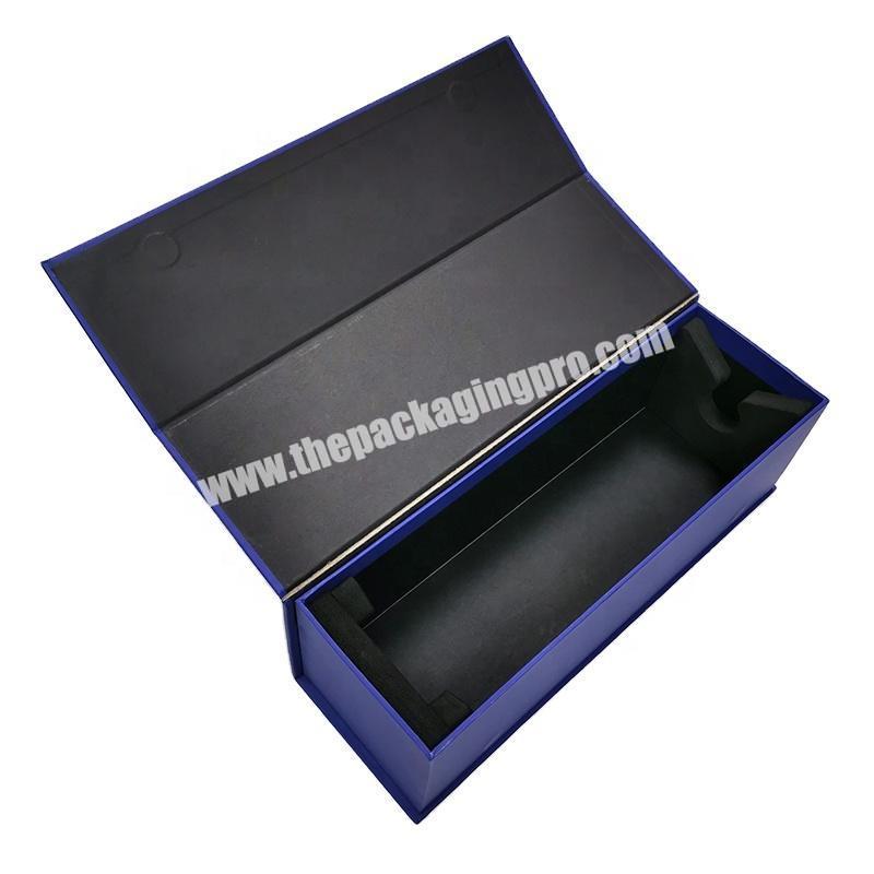 Decorative Packaging Box Customized Logo Luxury Magnetic Folding Cardboard Groom Asking Wedding Gift Black Gift Box