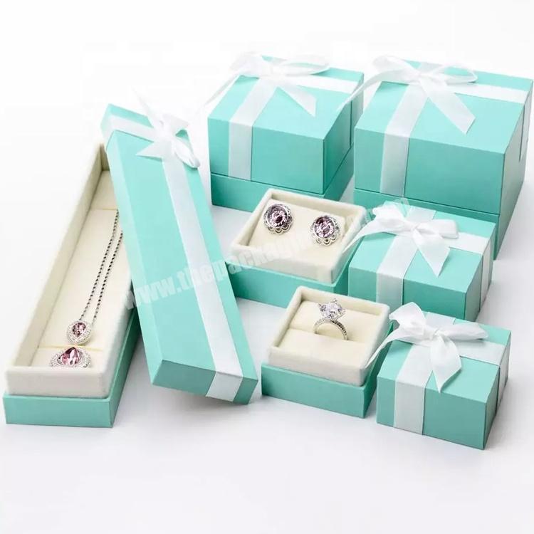 Factory Direct Jewelry Packaging Boxes Custom Logo Engagement Ring Bracelet Box For Women