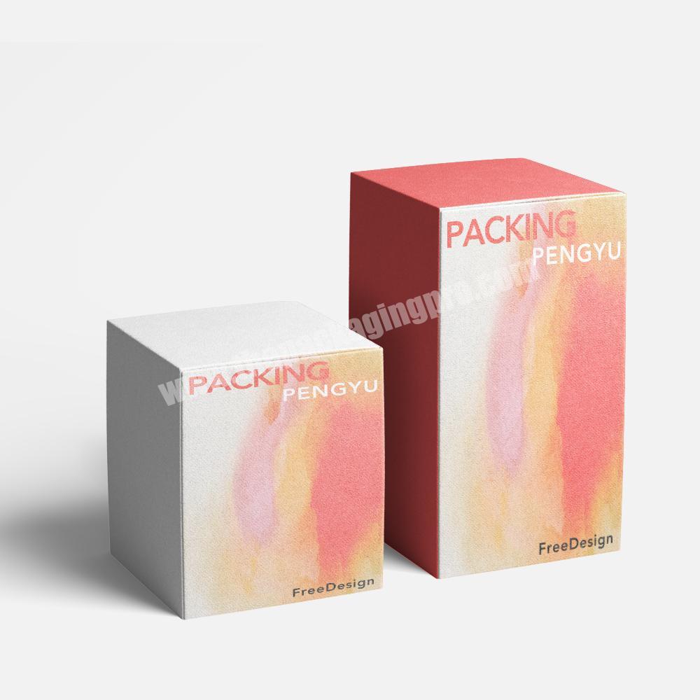 Factory Rigid Perfume Custom Logo Luxury Gift Perfume Cosmetic Packaging Folding Box