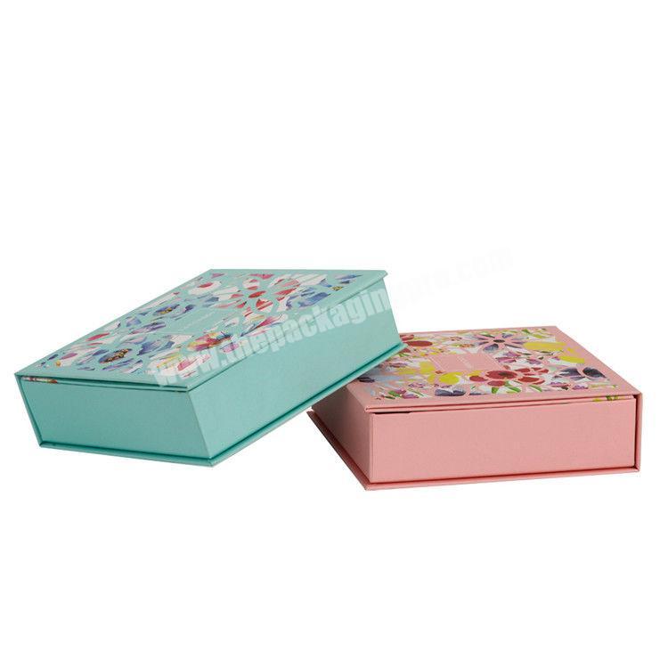 Fashion Jewelry Custom Logo Packaging Sandwich Box With Clear Window Handle Paper Box