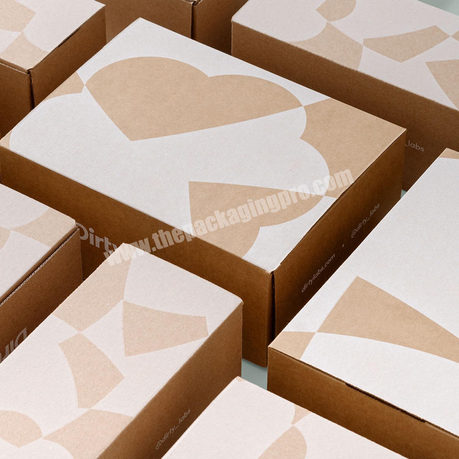 Free Design Custom Logo Corrugated Packaging Boxes For Spray Bottles, Customised Tumbler Paper Shipping Package With Insert wholesaler