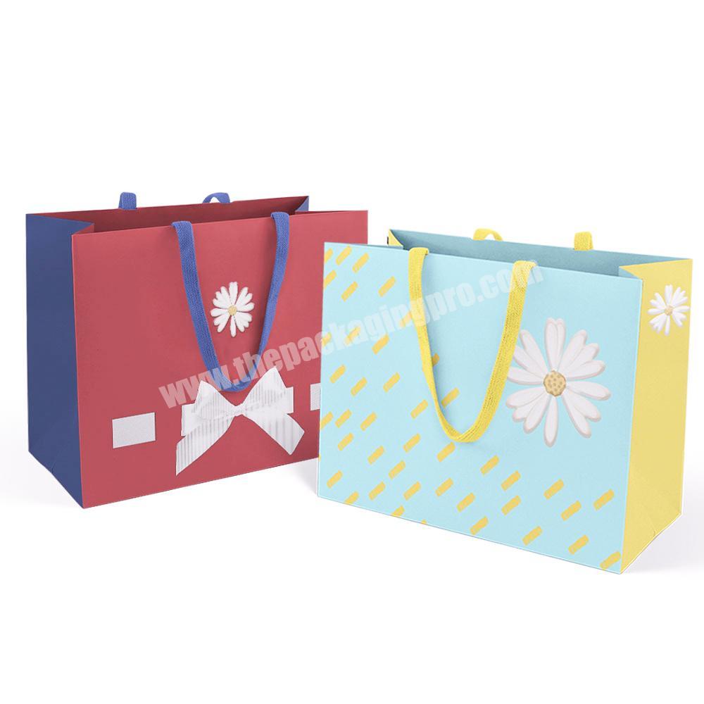 China Factory kraft Paper Bags, with Handles, Gift Bags, Shopping Bags,  Ocean Theme, Rectangle 21x15x8cm in bulk online - PandaWhole.com