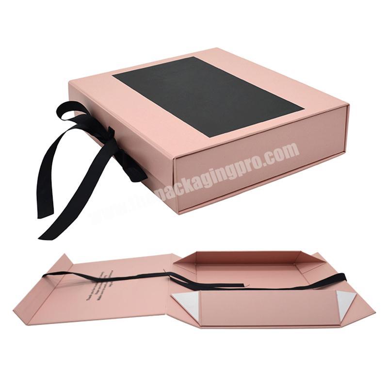 Branding Name Foldable Book Shape Cardboard Summer Sun Glasses Swimming Packaging Gift Box with magnetic closure