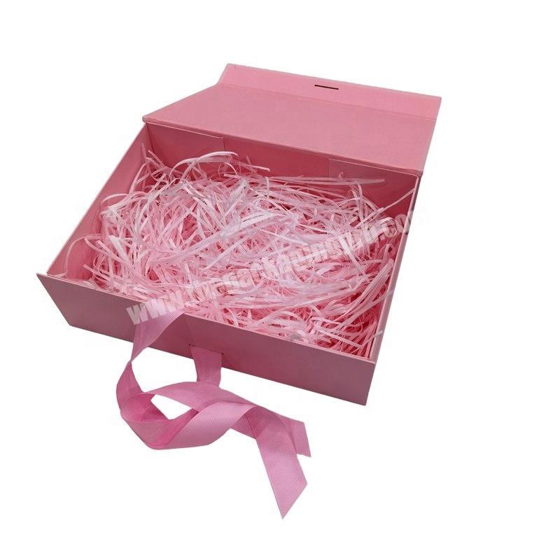 High Quality Hand Made Beautiful wedding box Customized Luxury Packaging color Cardboard Magnetic Closure Gift packing Box