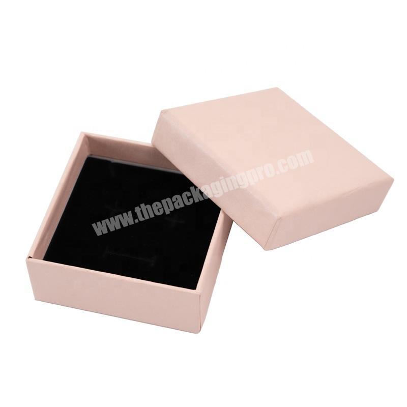 custom High end quality custom jewelry packaging gift box velvet pouch with your design 
