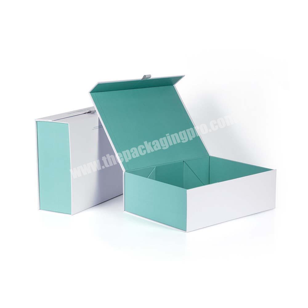 High quality custom gift box packaging cardboard paper wedding gift box gift boxes with ribbon