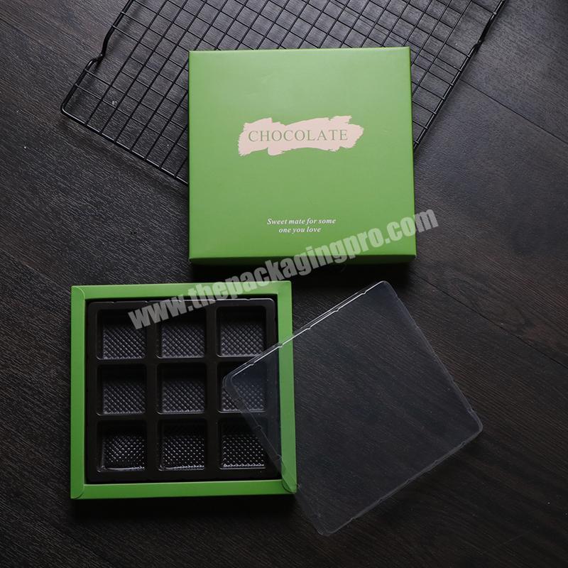 High quality custom square chocolate box packaging