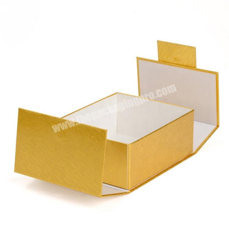 KINSUN Cheap Black Flap Lid Box With Inner Custom Luxury Magnetic Closure Mooncake Box Luxury Packaging Boxes