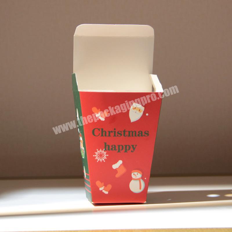 KINSUN Custom french fries burger packaging containers popcorn paper bucket for for food packaging fast food fried chicken box