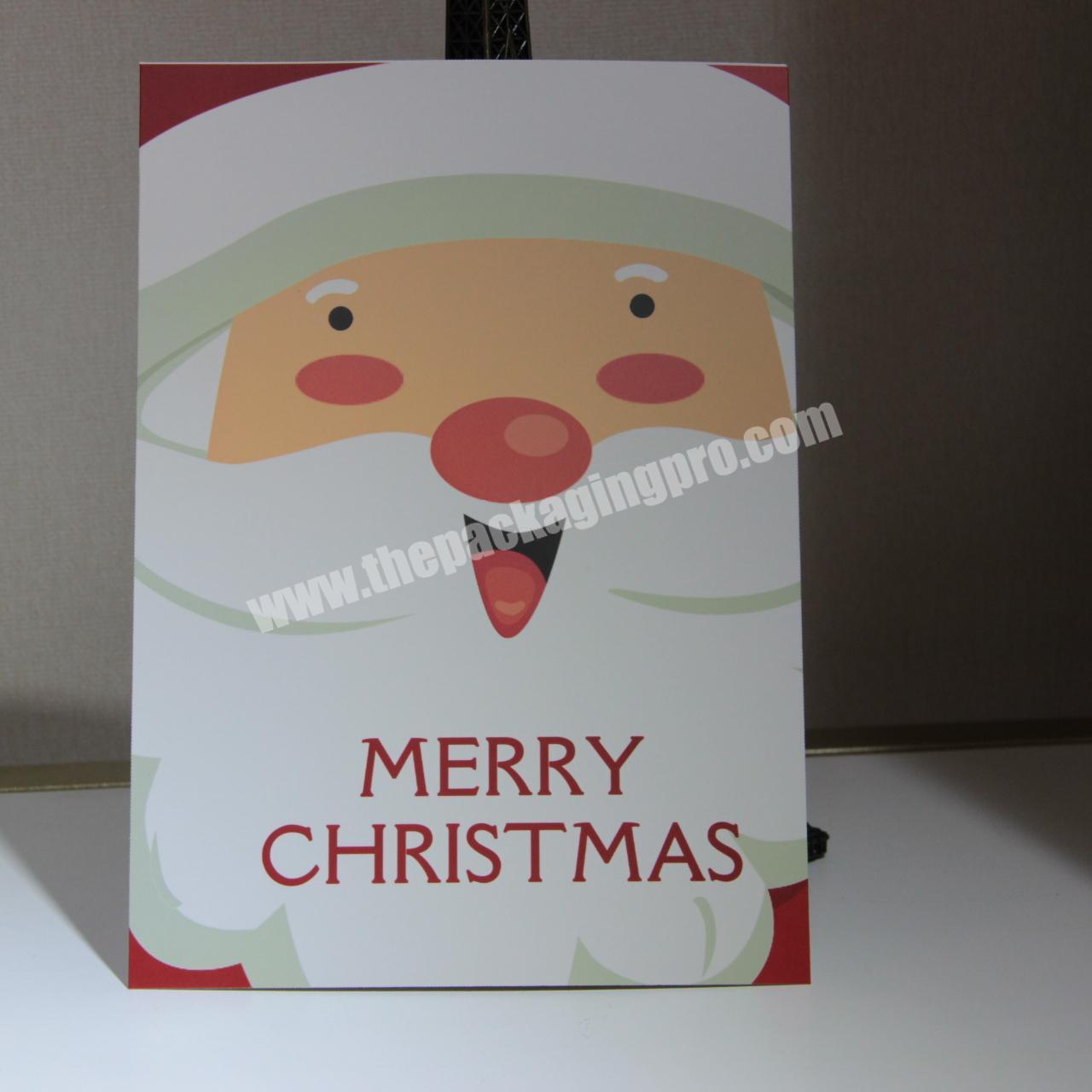 KINSUN Fashion Customized Christmas Thank You Birthday Love Happiness Greeting Card thank you cards game