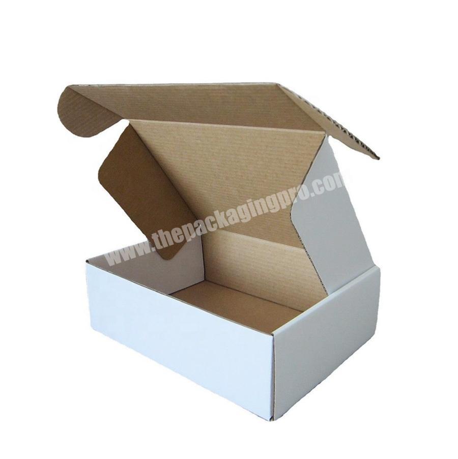 KinSun Custom Design Product Packaging Small White Box Packaging Plain White Paper Box White Cardboard Box