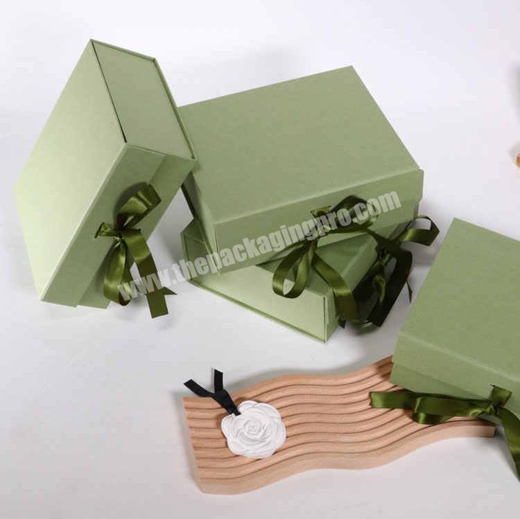 KinSun Customizable packaging box Delicate flip magnetic gift box Foldable gift box