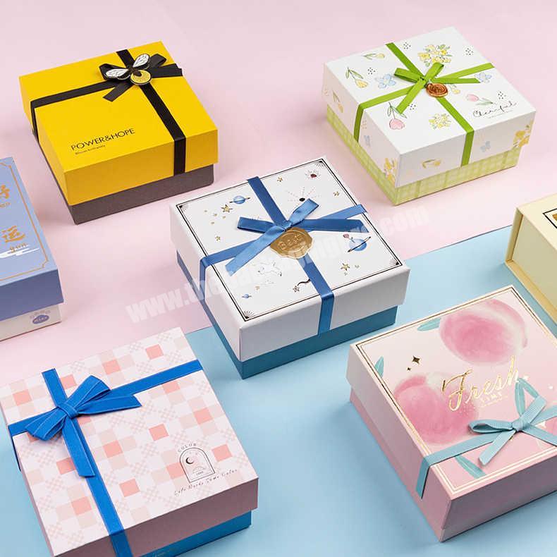 KinSun Customized small gift box Exquisite gift packaging box Empty birthday gift box