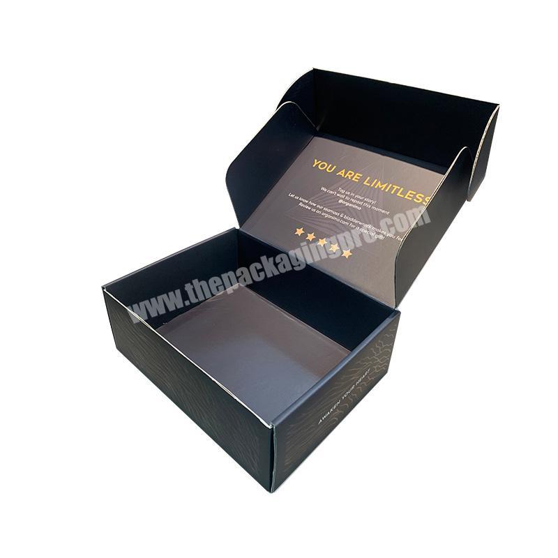 KinSun Professional Custom Replace Plastic Cardboard Packaging Shipping Boxes Underwear Corrugated Paper Board Box Cartons