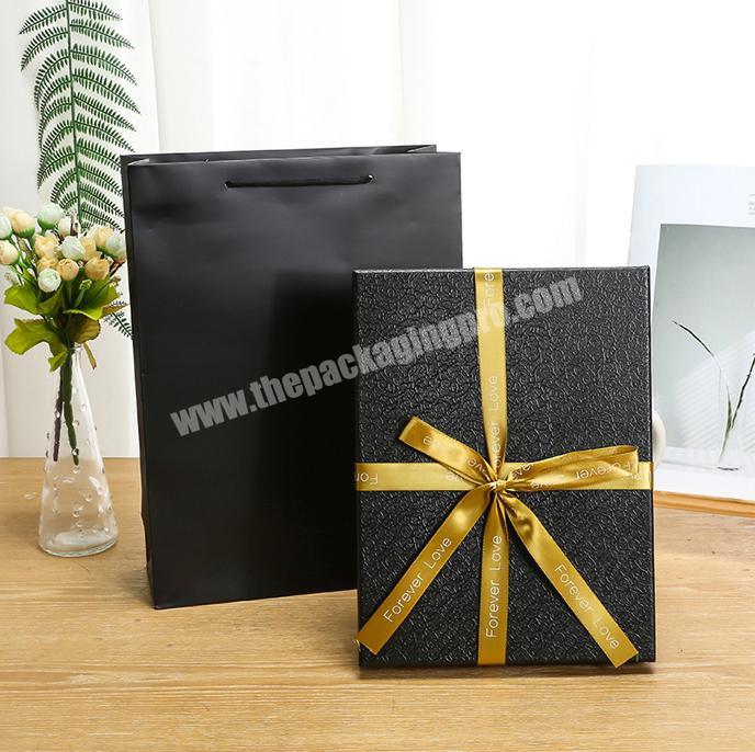 KinSun Rectangular Birthday Gift Box Empty  Beautiful Simple Gift Box Large Clothes Box