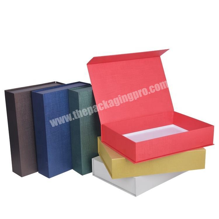 KinSun Recycled Custom Magnetic Gift Boxes Free Sample Gift Box Packaging High Quality Clothing Gift Box