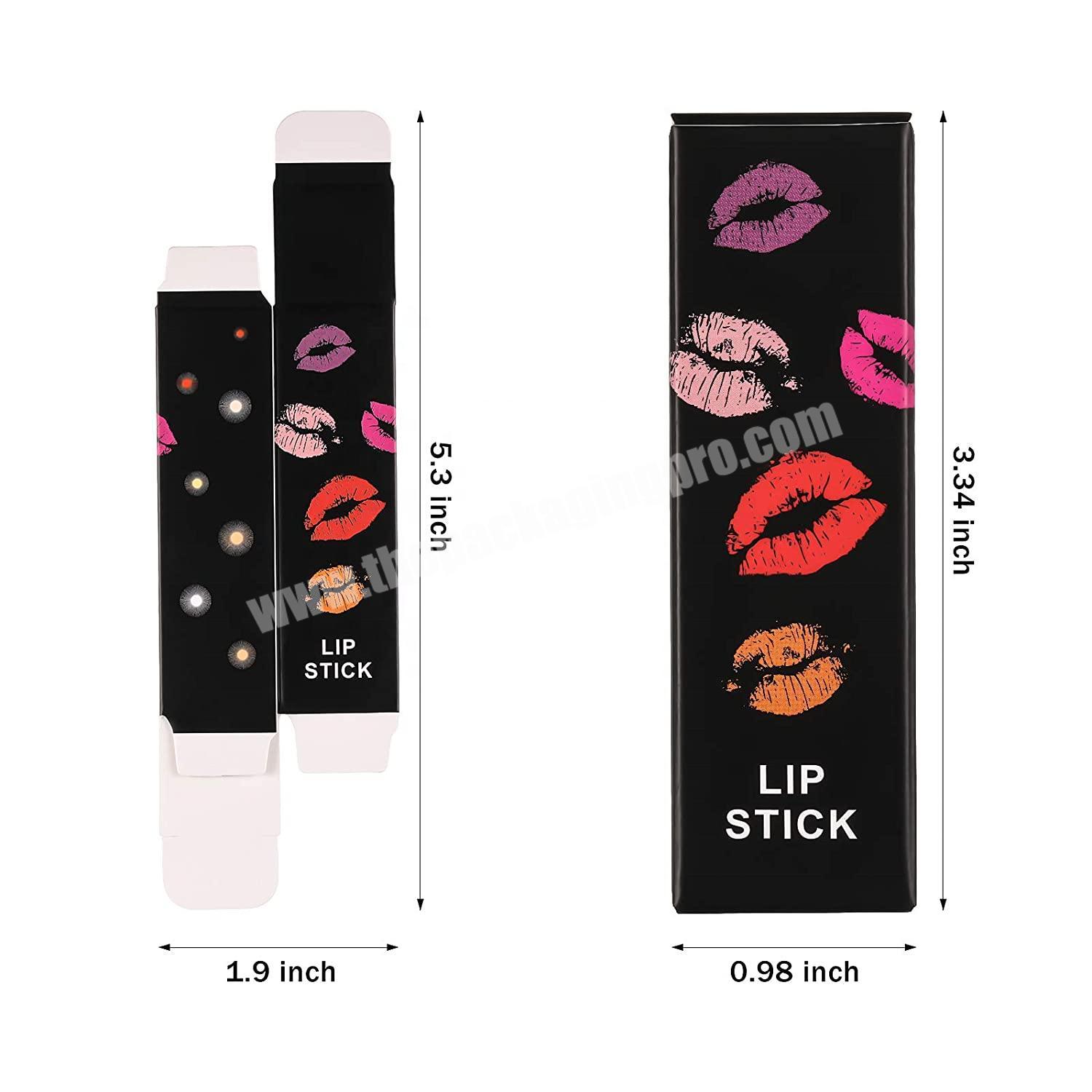 Luxury Custom Empty Packaging Lip Gloss Boxes Matchbox
