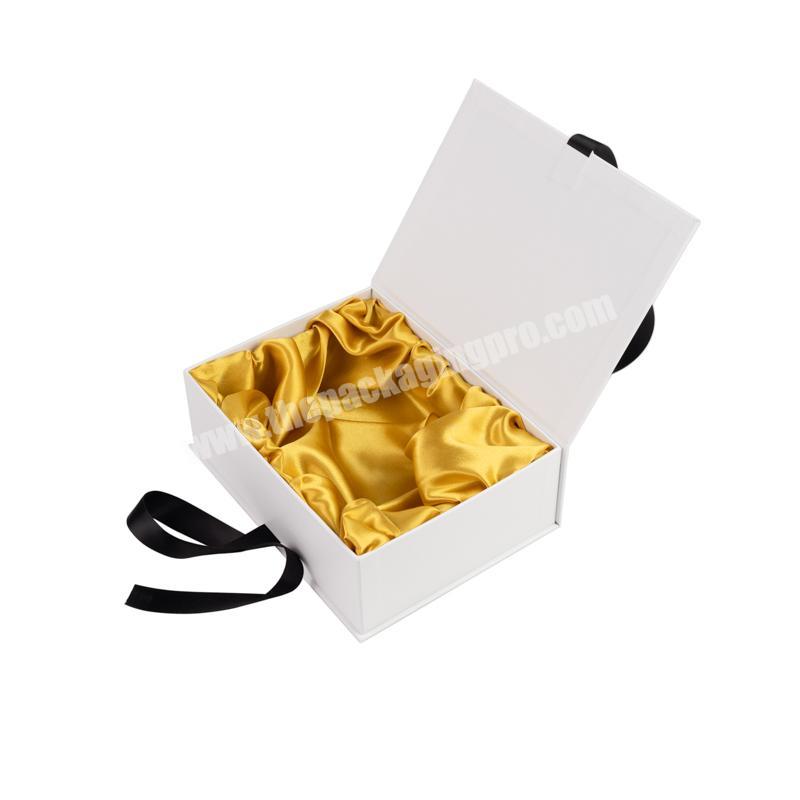 Luxury custom black logo hot stamping packaging drawer gift boxes manufacturer