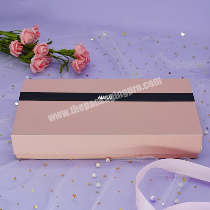 New Products Cardboard Box Covered Perfume Gift Box Packaging with Logo Sliver Stamping