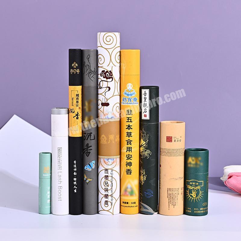 Osmo Custom Logo Mailing Poster Long Paper Tube Badminton Cylinder Boxes Wiper Packaging Cardboard Boxes