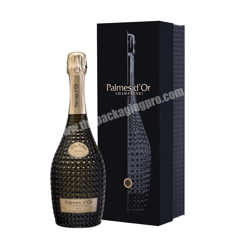 Osmo Luxury Whisky Gift Boxes Recyclable Kraft Paper Packaging Wine Champagne Bottle Packaging Boxes manufacturer