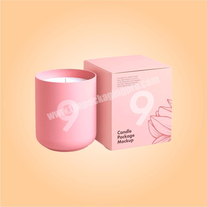 Osmo MOQ 100pcs Luxury Custom Private Label Printed Candle Paper Gift Packaging Box
