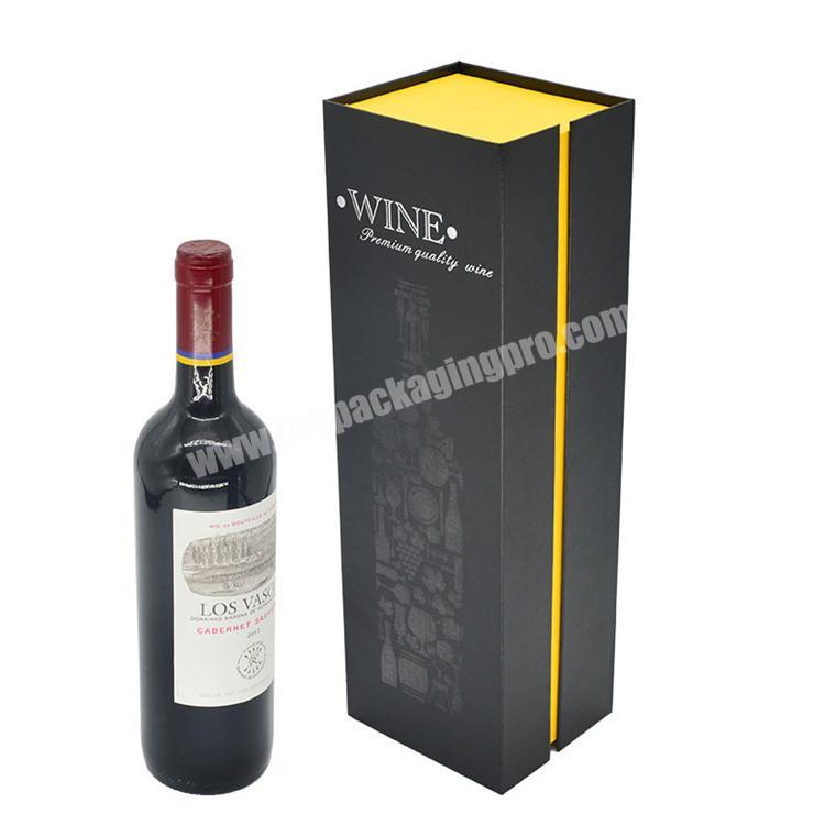 Osmo Private Label Paperboard Wine Package Gift Box Custom Printing Corrugated Wine Bottle Packaging Boxes factory