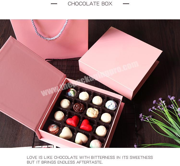 Wholesale Luxury custom chocolate packaging box for chocolate wholesaler
