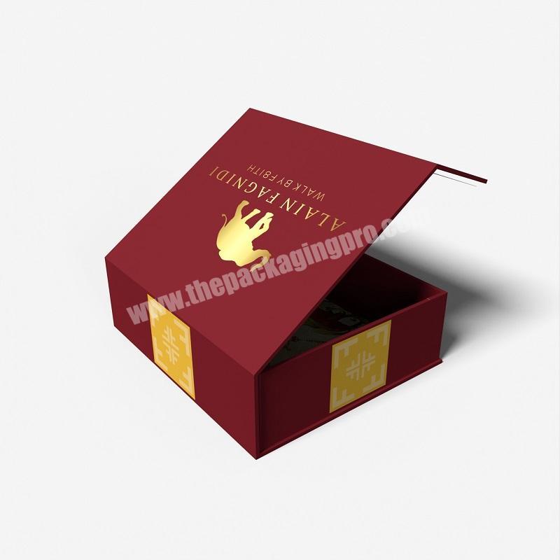 Wholesale luxury book shape gift boxes consumer electronic power bank magnetic packaging box