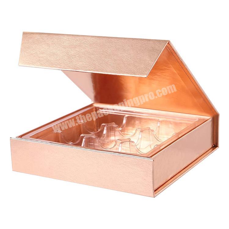Wholesaler High Quality Magnetics Gift Box Rose Gold Pink Foldable Shipping Boxes