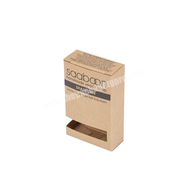 custom printing eco friendly cardboard handmade small soap paper box packaging with logo
