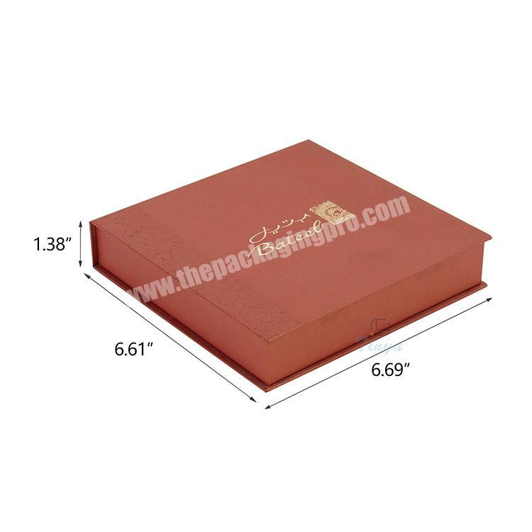 divided cardboard book shape packaging boxes chocolates
