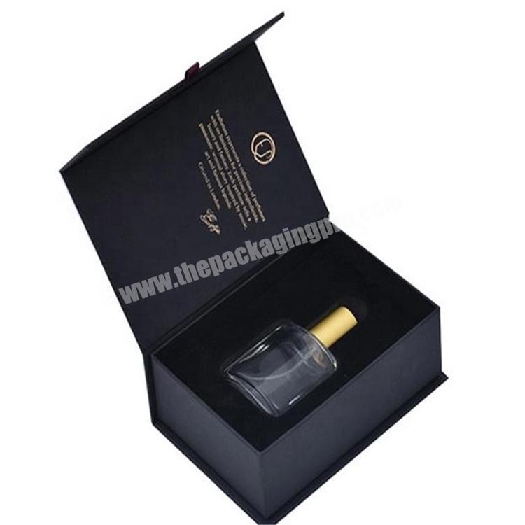 hot sale popular Custom Logo Luxury Black white Magnetic Closed Rigid Cardboard high quality Gift Box With Eva Foam Inside