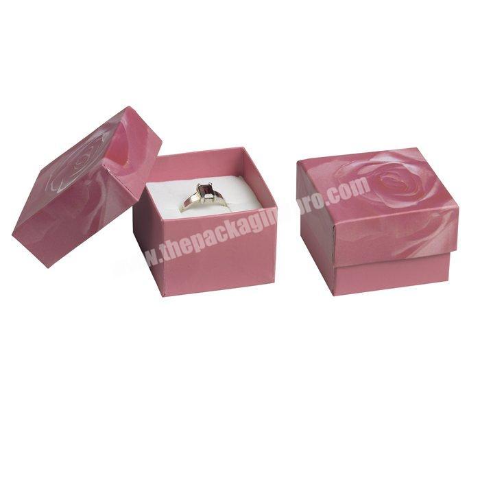 luxury custom small cardboard gift paper jewelry packaging boxes