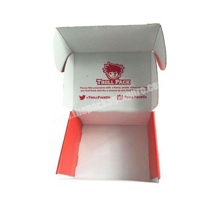luxury red paper board delivery box with custom logo printed food packaging box delivery manufacturer