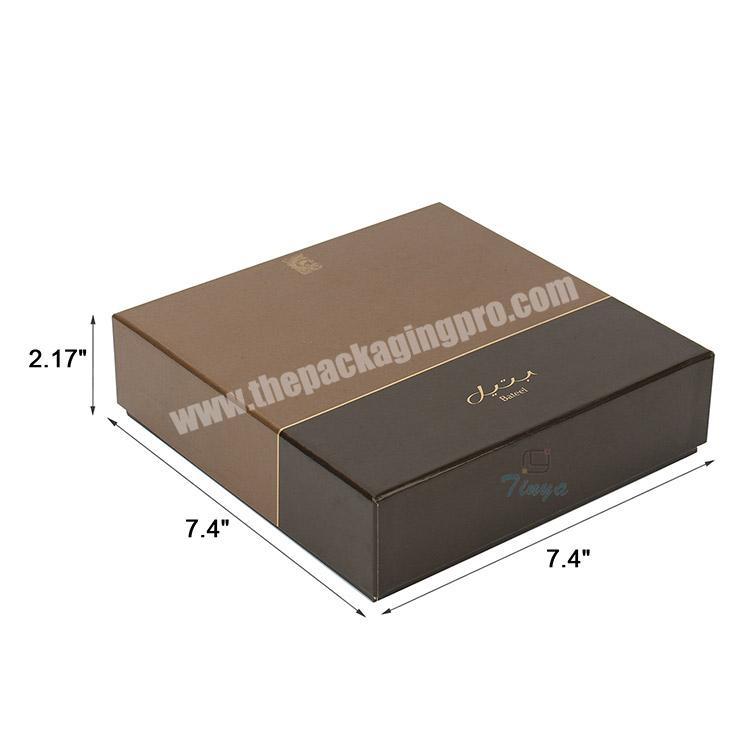 luxury square packaging chocolate truffle boxes factory