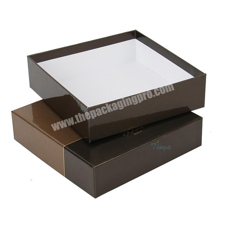 personalize luxury square packaging chocolate truffle boxes