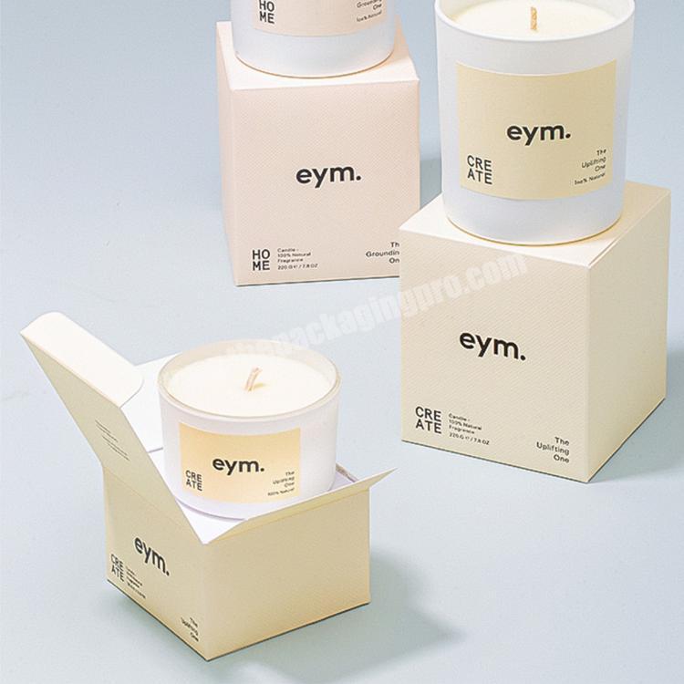 Cheaper price candle and diffuser box luxury boxes for candles small wholesale candle boxes