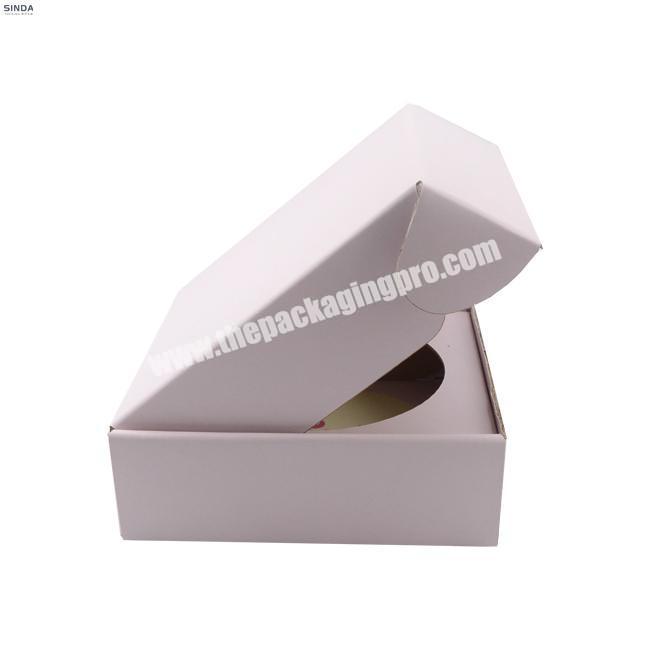 Custom paper packaging box eco-friendly colored shipping box wholesale corrugated mailer shipping box for business factory