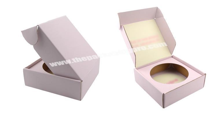 personalize Custom paper packaging box eco-friendly colored shipping box wholesale corrugated mailer shipping box for business